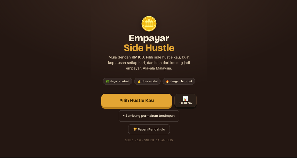 Empayar: Side Hustle